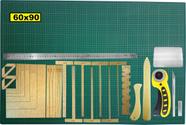 Base Corte A1 90x60 Réguas Estilete Gabaritos Cartonagem 21.