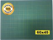 Base Corte A2 60x45cm Dupla Face Scrapbook Patchwork Verde.