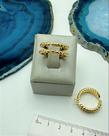Base de Anel Banhado a Ouro 18k - 01 Unidade