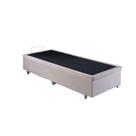 Base de Box Baú Solteiro 96x203x42cm em Suede