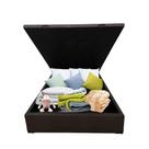 Base de Cama Box Com Baú Viuva ou Casal em material sintético