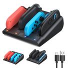 Base de carregamento FASTSNAIL 8 em 1 para Nintendo Switch Joy-Con