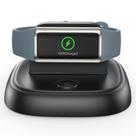 Base de carregamento LVFAN com botão de reinicialização para Fitbit Charge 6/5 e Luxe