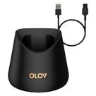 Base de carregamento USB OLOV para aparador de pelos íntimos