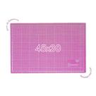 Base De Corte Rosa A3 45x30 Patchwork Scrapbook Artesanato