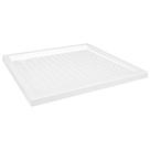 Base de duche vidaXL branca ABS Design moderno 70x100x4cm