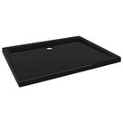 Base de duche VidaXL Retangular ABS Preta 80x100cm Base de duche VidaXL Retangular ABS Preta 80x100cm