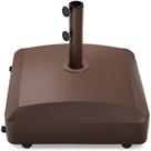 Base de guarda-chuva móvel Best Choice Products com capacidade de 56 kg