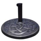 Base de guarda-chuva Patio Market Giantex 19,5 kg de ferro fundido e bronze