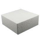 Base de isopor para bolo quadrado 20cm algo mais