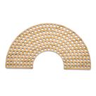 Base de MDF para Crochê Arco-Íris 30cm