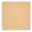 Base de MDF para Crochê Quadrada