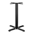 Base de Mesa 5049 Omega Rivatti em Ferro Fundido com Pintura à Pó Preta com Base e Topo Estrela Base de Mesa 5049 Omega Rivatti em Ferro Fundido com Pintura à Pó Preta com Base e Topo Estrela