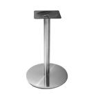 Base de Mesa Beta em Inox 72,50 cm (Altura) com Disco Redondo