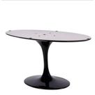 Base De Mesa De Jantar 160X90 Até 244X122Cm Preto Preto