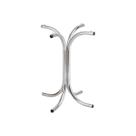 Base de Mesa de Jantar ou Cozinha para 4 lugares Pé X Cromada