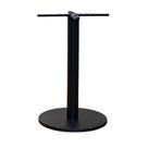 Base de Mesa de Jantar Redonda Pisa Beta Fratini 72 cm (altura) em Aço Cor Preto com Disco Redondo Base de Mesa de Jantar Redonda Pisa Beta Fratini 72 cm (altura) em Aço Cor Preto com Disco Redondo