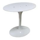 Base de Mesa de Jantar Saarinen Oval Para Tampo de 137x90 Cm BRANCA