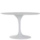 Base de Mesa de Jantar Tulipa Saarinen Oval Para Tampo de 198x122 até 235x122cm Branca