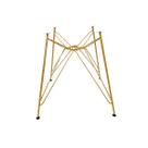 Base de Mesa Eames Eiffel Ferro Torre cor Dourado Fosco de Jantar ou Cozinha 4-6 Lugares