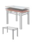 Base De Mesa Jantar Tampo Pedra Madeira Vidro Granito 150x80