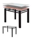 Base De Mesa Jantar Tampo Pedra Madeira Vidro Granito 150x80 Base De Mesa Jantar Tampo Pedra Madeira Vidro Granito 150x80