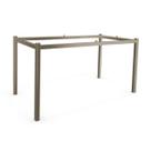 Base de Mesa p/ Cozinha Reno M001 Aço s/ Tampo Niquel - Kappesberg Base de Mesa p/ Cozinha Reno M001 Aço s/ Tampo Niquel - Kappesberg