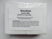 Base de Sabonete KreoZest com Leite de Cabra 907 g Hidratante para Faça Você Mesmo