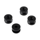 Base De Suporte Universal Para Baú Traseiro De Moto Com 4 Peças De Espaçadores De Fivela Para Base De Suporte Universal Para Baú Traseiro De Moto Com 4 Peças De Espaçadores De Fivela Para