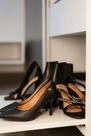 Base Deslizante para Sapatos Organizador em Mdf Branco