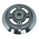 Base Difusor Queimador Bacia Com Aba Boca Tripla Chama Modelo Antigo Fogão Cooktop Fischer