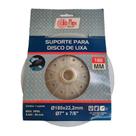Base disco lixa abs 180mm disflex