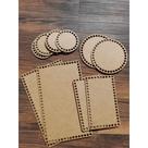 Base em Mdf para Kit bebê - Kit Diversos Tamanhos 15 Un