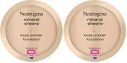Base en Polvo Suelto Neutrogena Mineral Sheers Nude 40 5.6 g Base en Polvo Suelto Neutrogena Mineral Sheers Nude 40 5.6 g