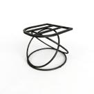Base Estrutura Metálica Luxo Aço Estofados Poltrona Aramada Preto Base Estrutura Metálica Luxo Aço Estofados Poltrona Aramada Preto