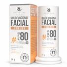 Base Facial com Cor e Protetor Solar FPS 80 Entre Elas 14g FPUVA40