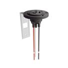 Base Fixa Para Relé Fotoelétrico Pp Bivolt - Suporte Metálico - Alça De Fixação - Nbr 5123