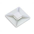 Base Fixadora Autoadesivo 2,5cm X 2,5cm - 200und Branca