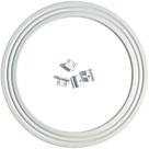 Base giratória de tabuleiro de quebra-cabeça Anranmm 30 cm 360 Silver Metal