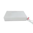 Base Iluminada Retangular Média - Lâmpada Branca - Com Fio