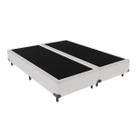 Base King Size Box Branco 193cm Madeira KazaMix