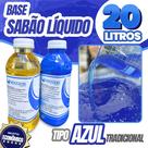 Base Kit VERZZON para 20L de Sabão Líquido AZUL TRADICIONAL