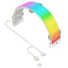 Base Led AL300 Guia Cabos Fonte Argb 5v Flexível Coolmoon