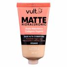 Base Líquida Alta Cobertura Vult - Matte Hidraluronic