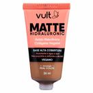 Base Líquida Alta Cobertura Vult - Matte Hidraluronic