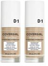Base líquida COVERGIRL TruBlend Creamy Beige D1 30mL x2