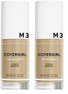 Base líquida COVERGIRL Trublend M3 Golden Beige 30mL x2