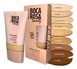Base líquida matte boca rosa beauty by payot 30ml alta cobertura tom 2 ao 7 -
