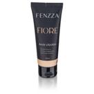 Base Líquida Matte Fiore Fenzza Cobertura Média, Secagem Rápida Acabamento Perfeito -