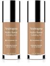 Base líquida Neutrogena Hydro Boost 105 Caramel 30mL x2